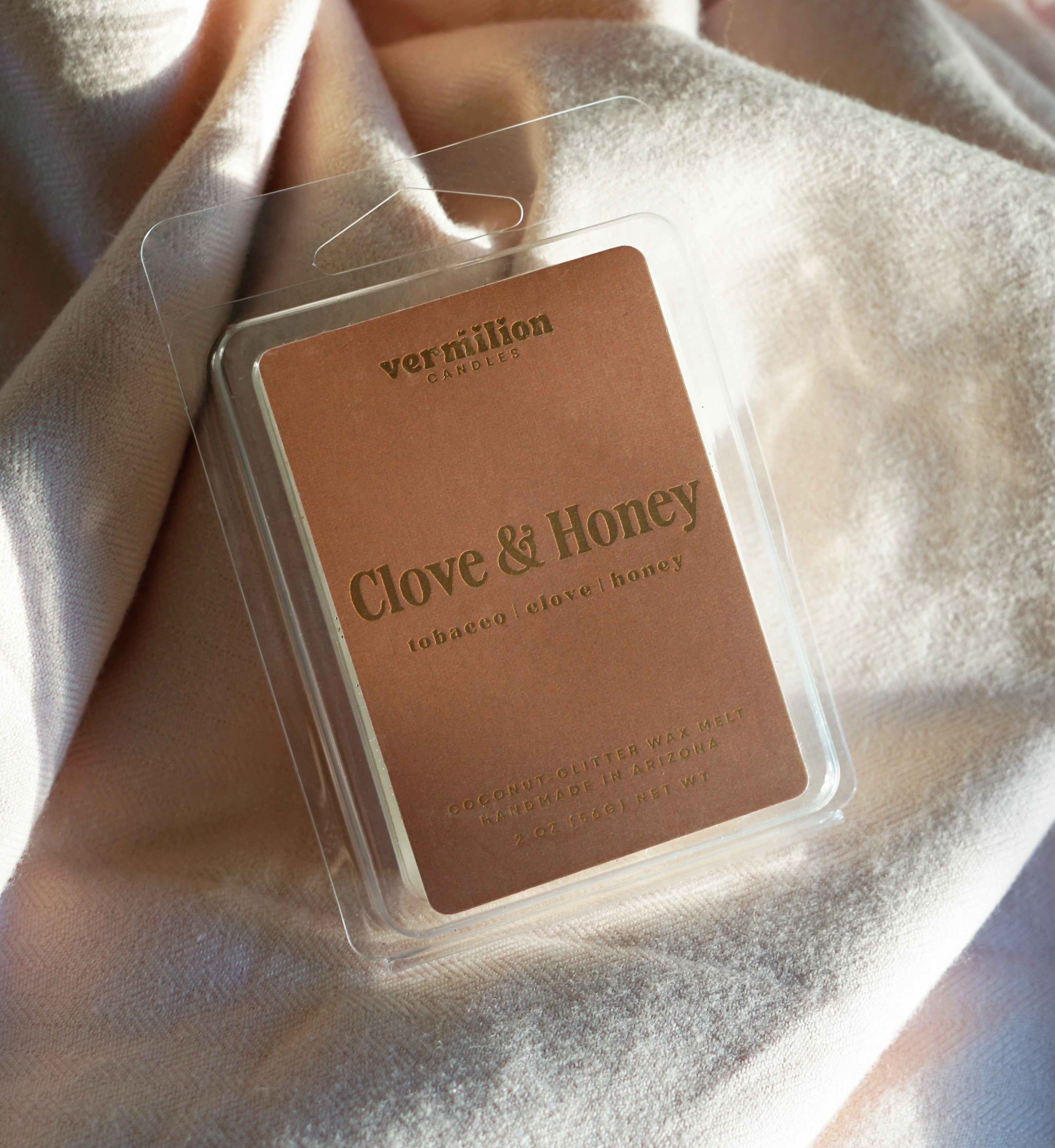 Clove & Honey Glitter Wax Melt
