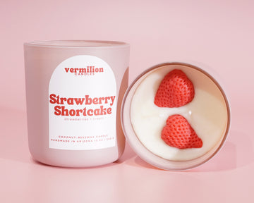 Strawberry Shortcake Candle