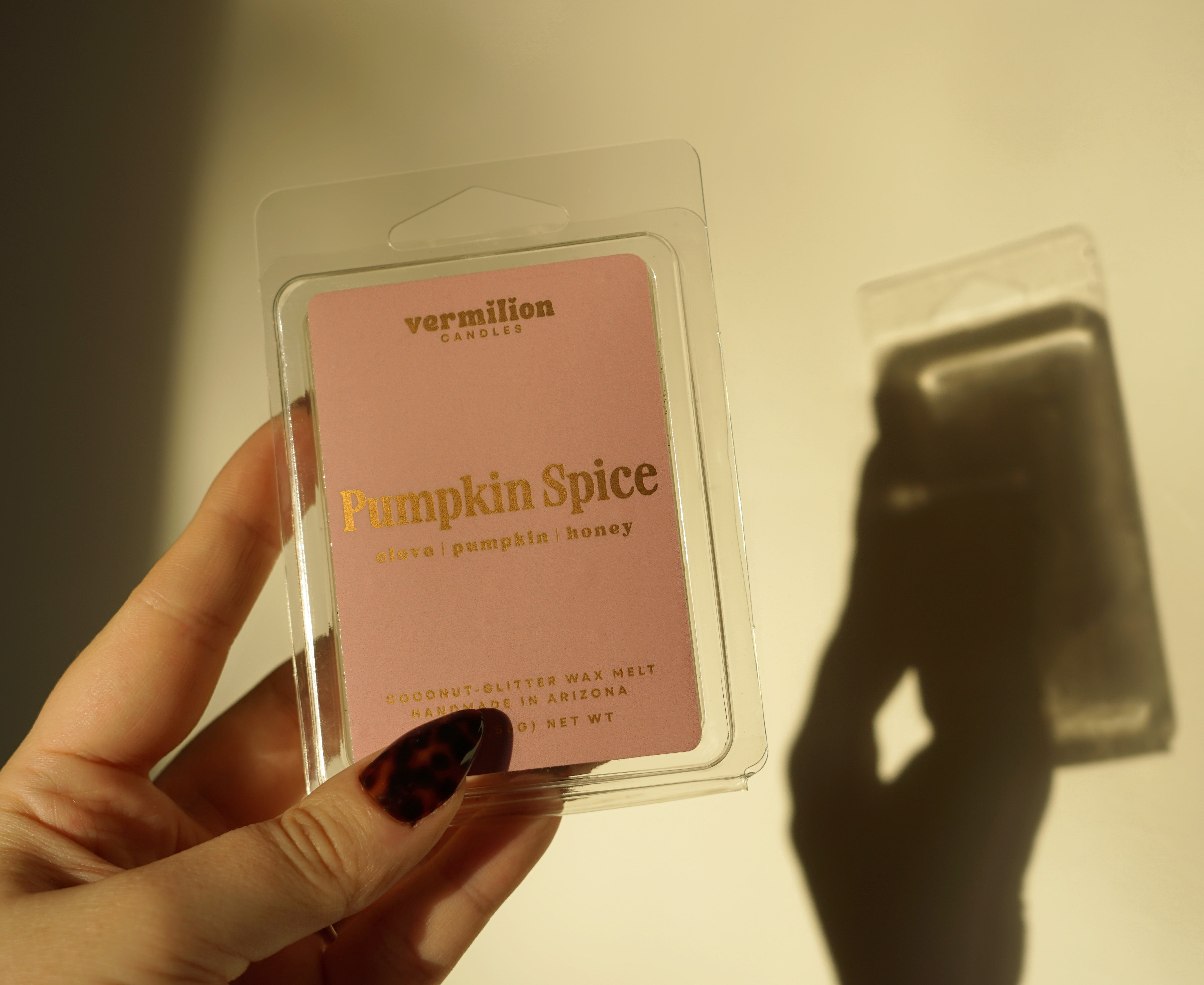 Pumpkin Spice Glitter Wax Melt