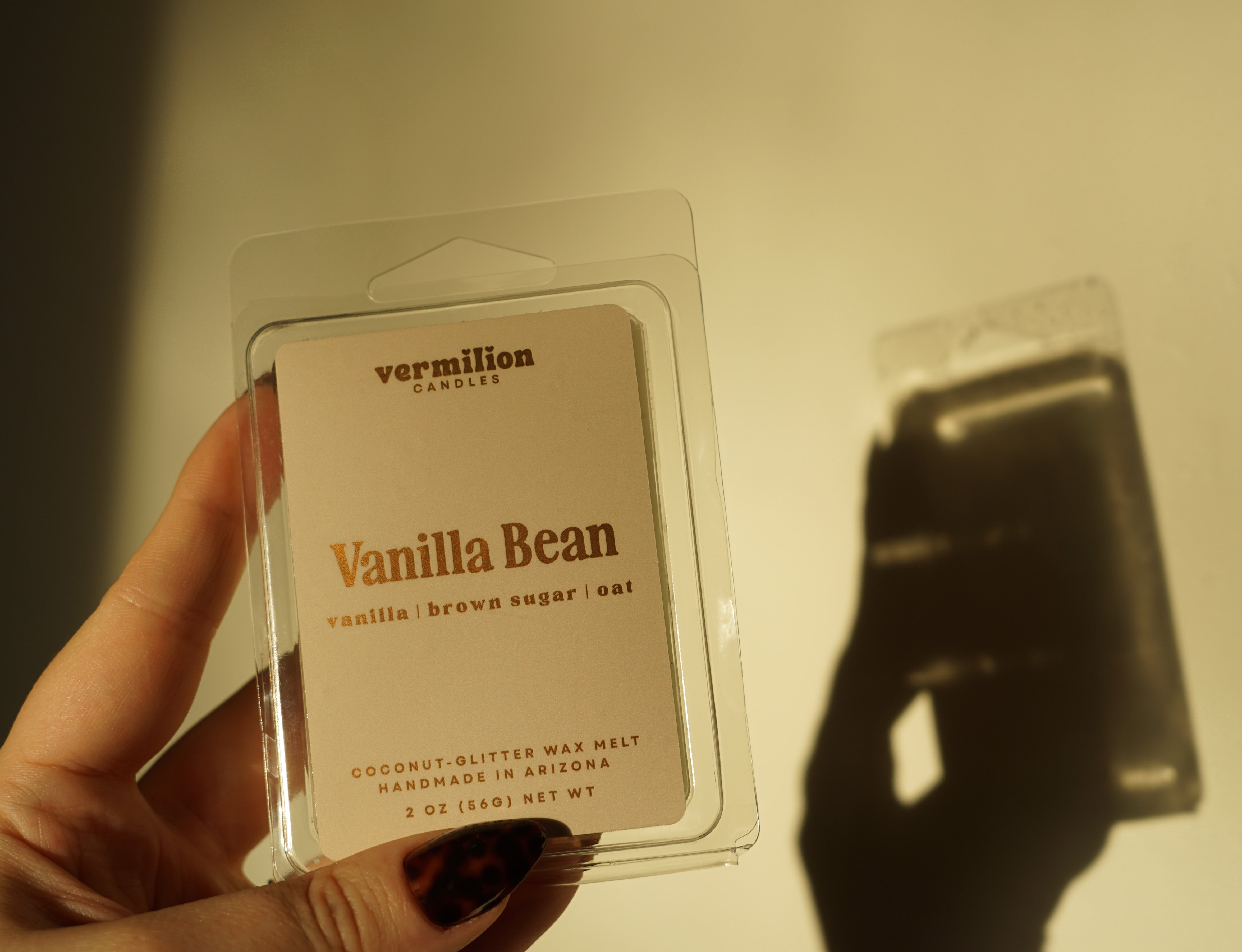 Vanilla Bean Glitter Wax Melt