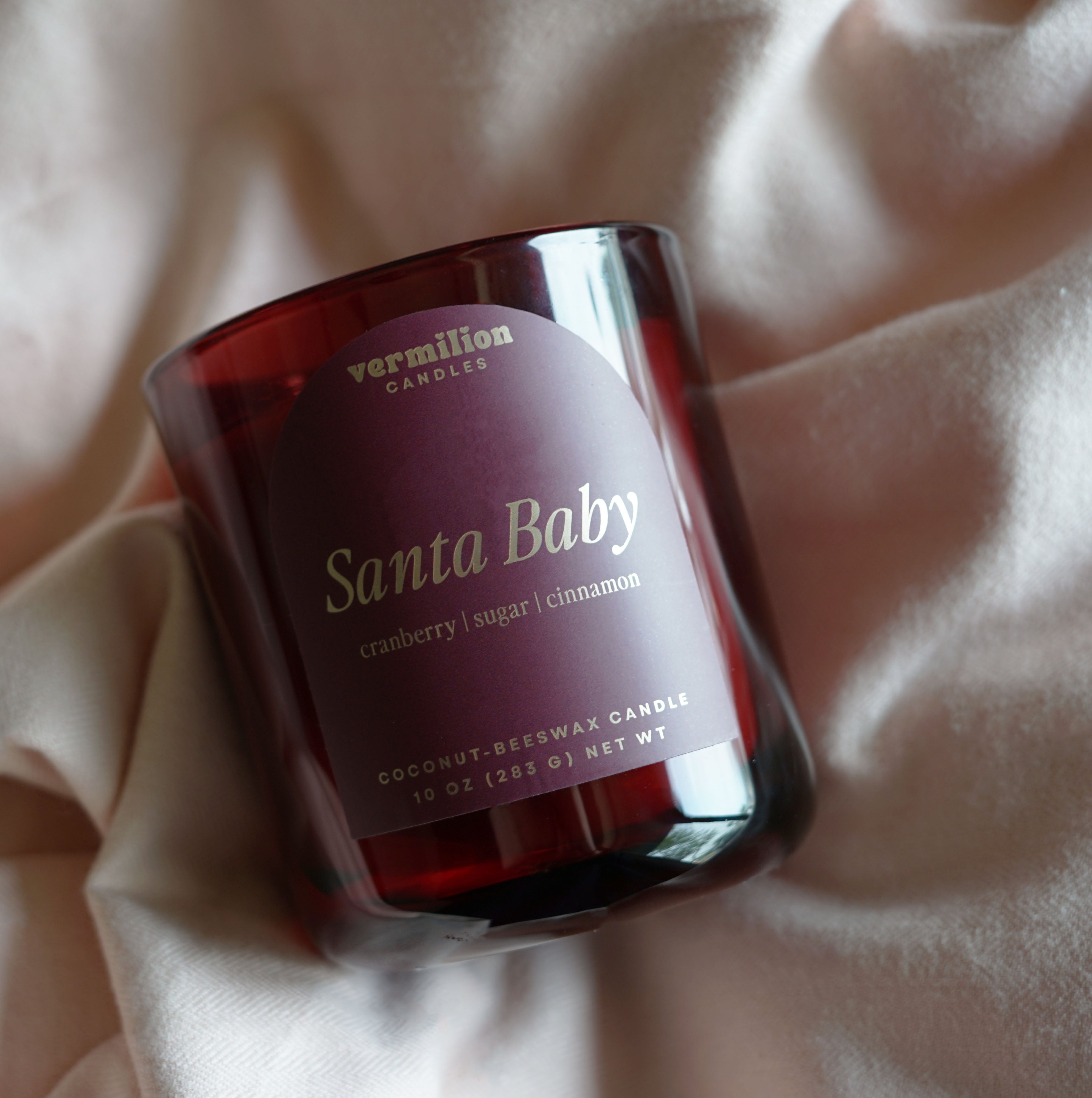 Santa Baby Candle