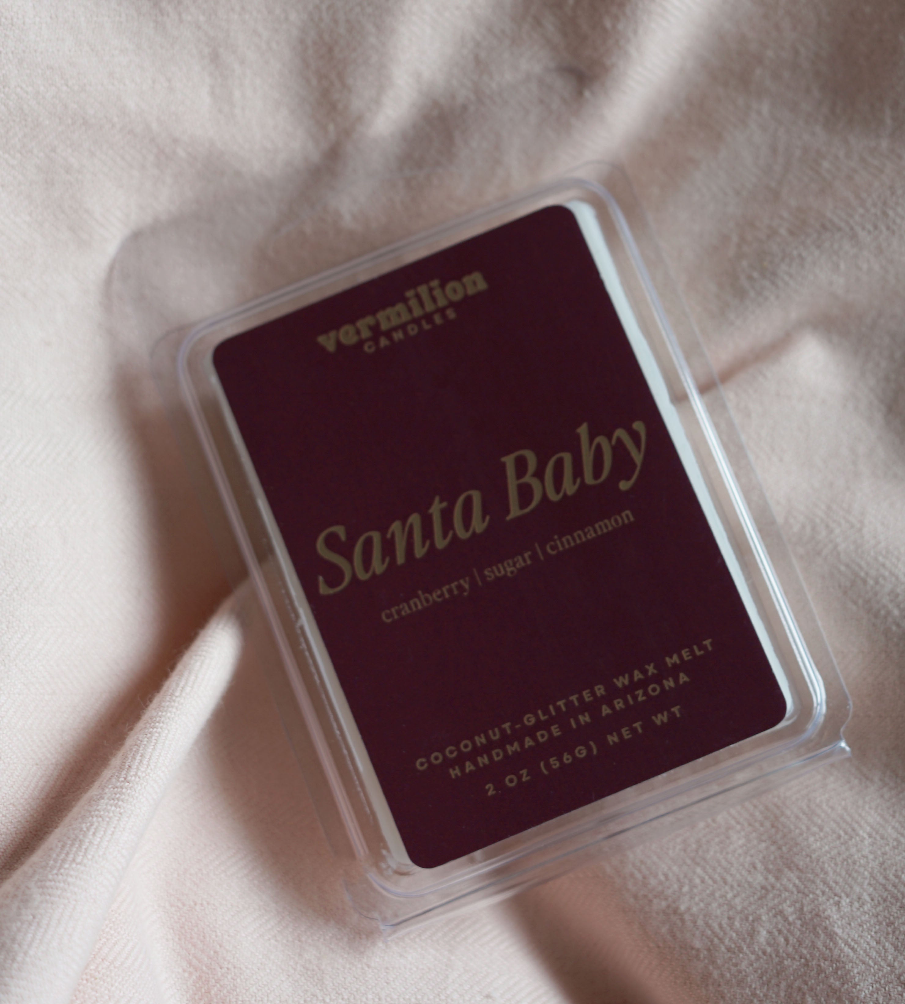 Santa Baby Glitter Wax Melt